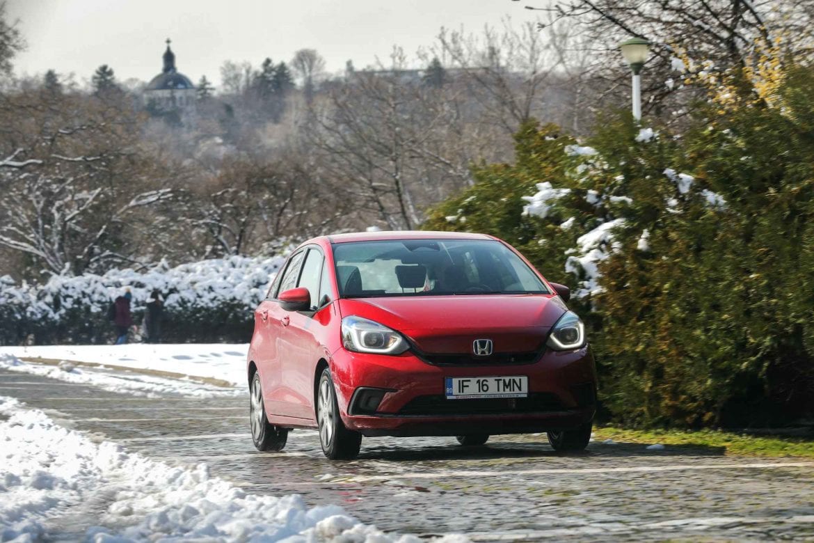 Test Honda e Honda Jazz 22