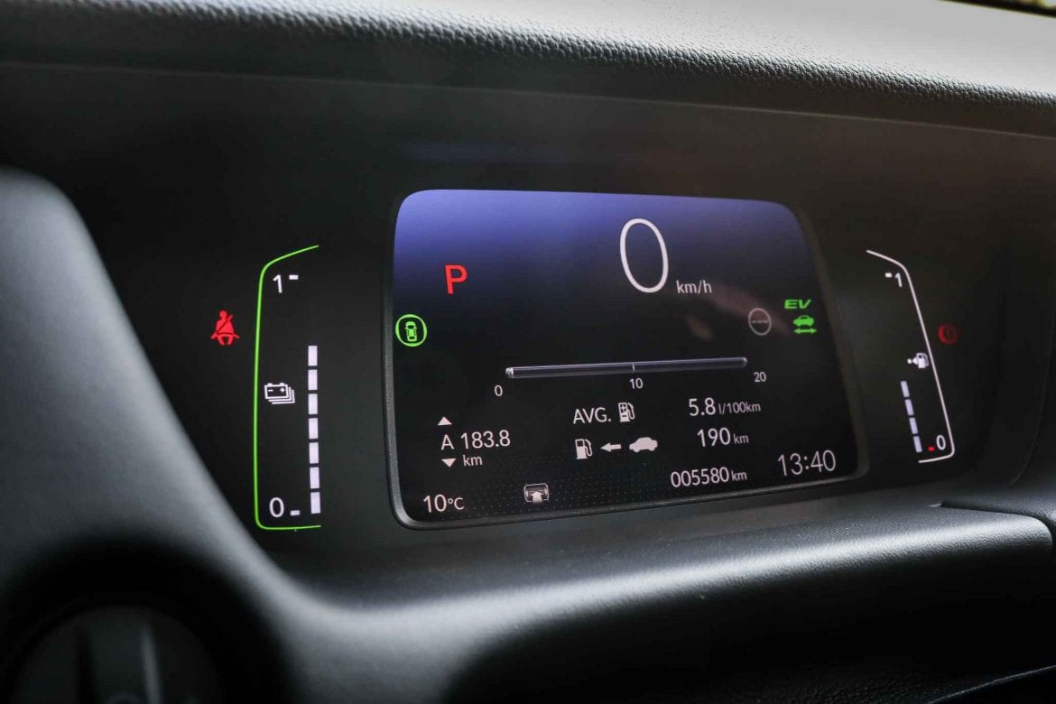 Test Honda e Honda Jazz 33
