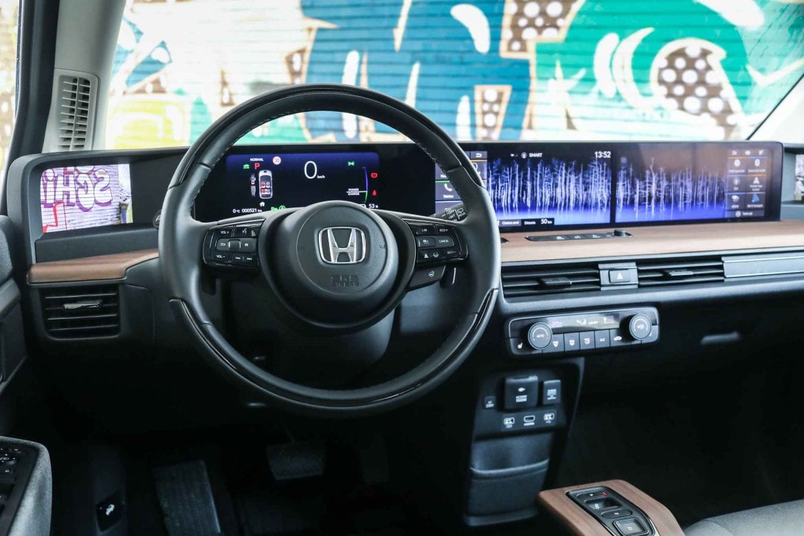 Test Honda e Honda Jazz 39