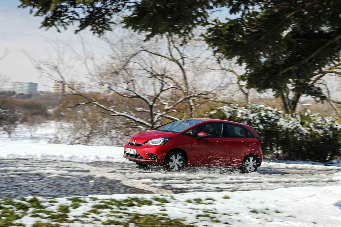 Test Honda e Honda Jazz 9