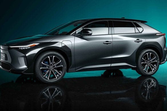 Toyota bZ4X concept SUV electric 1