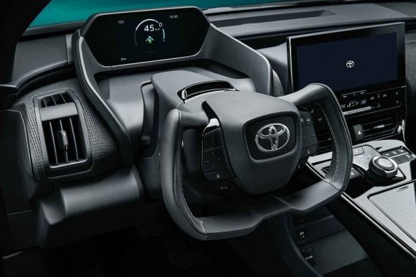 Toyota bZ4X concept SUV electric 12
