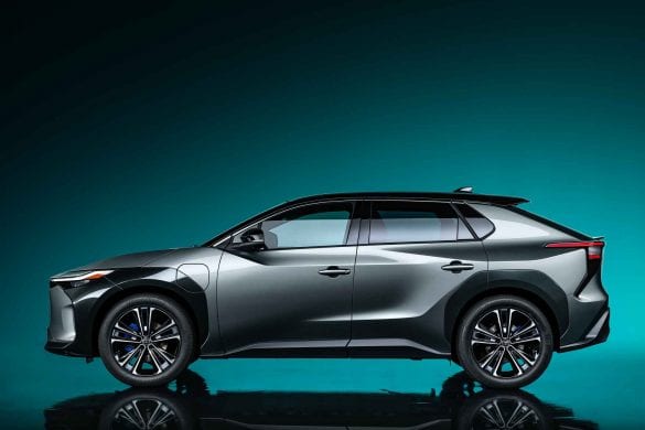 Toyota bZ4X concept SUV electric 4