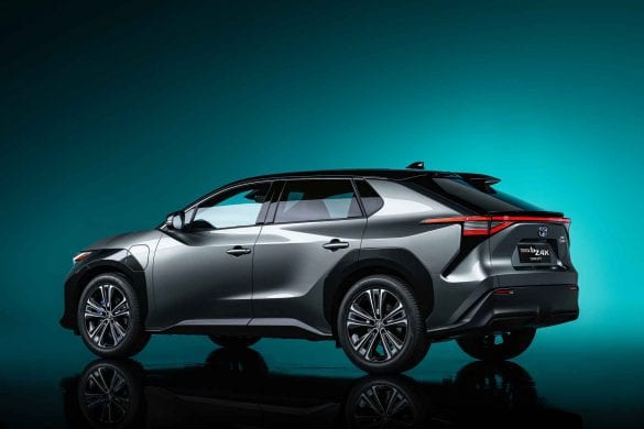 Toyota bZ4X concept SUV electric 5