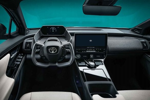 Toyota bZ4X concept SUV electric 8