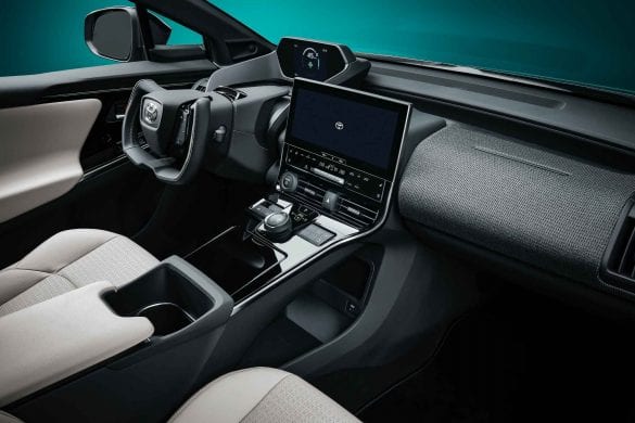 Toyota bZ4X concept SUV electric 9